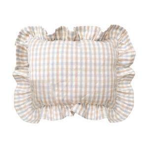 28x34cm Kích thước nhỏ gối kiểu Bắc Âu bé gối tựa lưng với xù cạnh cho bộ đồ giường trẻ sơ sinh và vườn ươm decors