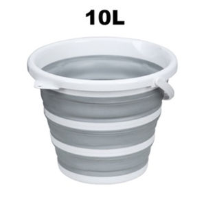 Folding Bucket Portable Home Water Storage Car Wash Bucket Outdoor Fishing Thickened Folding Bucket桶