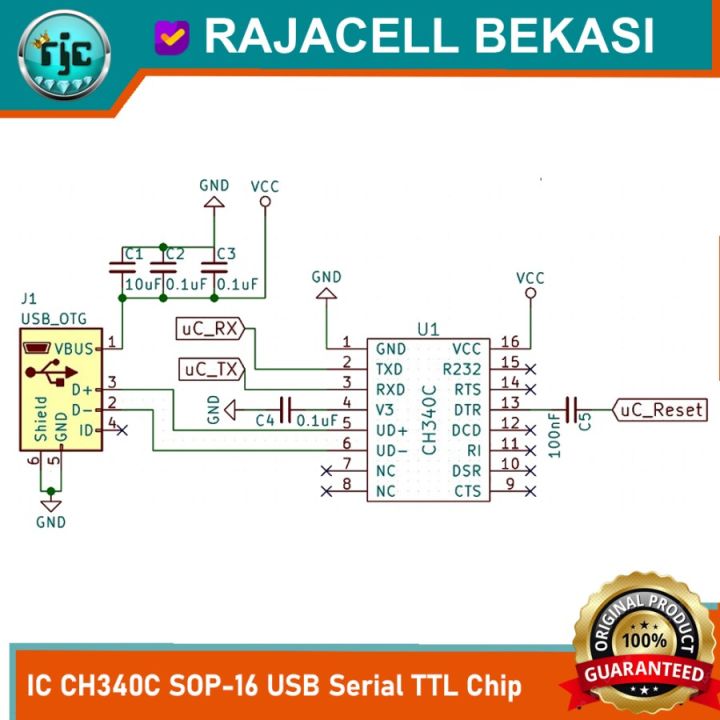 IC%20CH340C%20SOP-16%20USB%20Serial%20TTL%20UART%20Original%20Chip%20Built-in%20Xtal%20CH340%20-%20Image%204