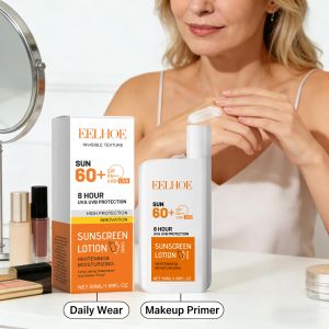 codSFP 60+ Invisible Sunscren Lightweight Sweat Resistant Daily Face Moisturizer Sun Lotion Refreshing Zero White Cast Suncream