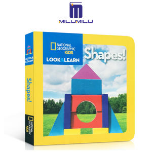 National Geographic Kids Look & Learn: Shapes! Board book – Picture Book by National Geographic Kids Original English books
