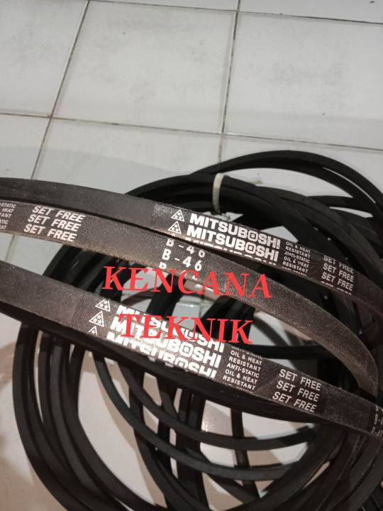 V BELT VANBELT FANBELT B46 MITSUBOSHI | Lazada Indonesia