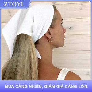 【ZTOYL】 Haimeikang màu rắn Turban hairbands Headband phụ nữ thanh lịch màu đen trắng headwarps thời trang cô gái Bandana tóc phụ kiện