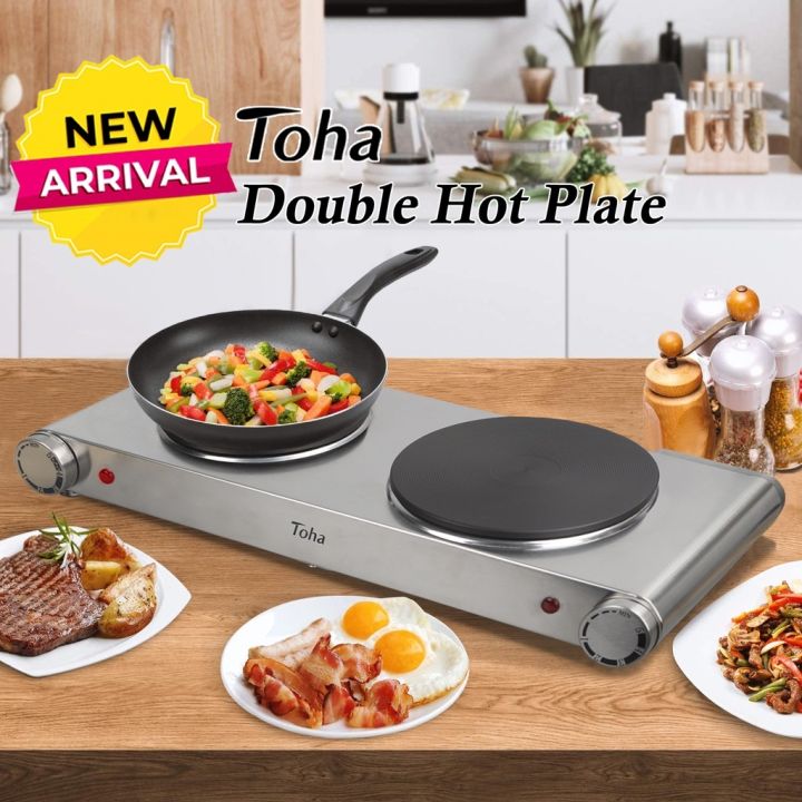 Double Hot Plate Toha fast heating double hot plate cooking appliances ...