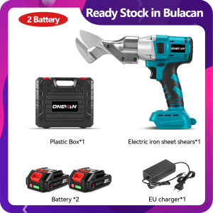 🔥Bulacan Stock🔥Iron Scissors 880NM Electric Cordless Iron Scissors Metal Cutting Tools Wool Iron Shear Sheet Shears Carbon Steel Cutter，For Makita 18V Battery
