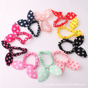 Karet Rambut Chibi isi 5 pcs Ikat Rambut Pita Kelinci Ikat Rambut Korea Style
