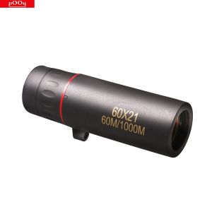 60X21 Portable Single Binoculars HD Powerful Telescope Remote Low Light Night Vision Waterproof Outdooror