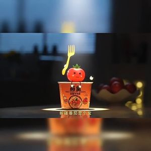 茄皇-爆款番茄面 五连包 番茄鸡蛋味/番茄牛肉味 浓郁番茄汤底 方便速食面 网红泡面 THE KING OF TOMATO-Tomato Egg Noodle/Tomato Beef Noodle