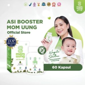 Kelor Kapsul / Capsule MOM UUNG Pelancar Asi / Kelorcap Asi Booster Isi 60 Kapsul 100% daun kelor