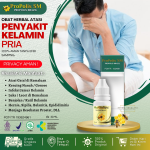 Obat Salep Lecet Pada Kelamin Pria 100% Alami Obat Penis Lecet Salep Penis Lecet Perih dan Gatal Luka di Kemaluan Obat Penghilang Gatal di Kemaluan Benjolan di Penis Herpes Genital Balanitis Iritasi Kulit Kelamin Penis Gatal & Lecet PROPOLIS SM