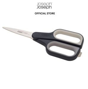 Joseph Joseph PlusCut™ Grey Scissors with Integrated Box Cutter JJ0015