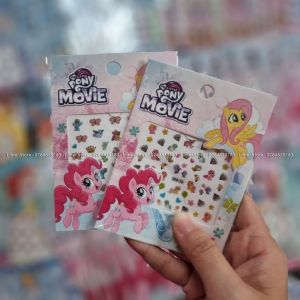 [𝓛𝓲𝓶𝓮𝓲.𝓢𝓽𝓸𝓻𝓮] Nail dán Sticker móng tay hình Frozen Princess Toy Pony Minnie Kitty cho trẻ em 002