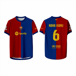 JERSEY BAJU BARCA TERBARU 2025 FREE NAMA DAN NOMOR