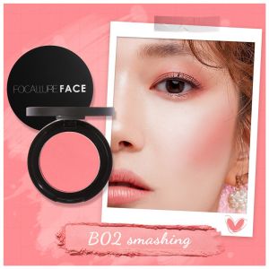 Phấn má hồng FOCALLURE 11 màu sắc tùy chọn trang điểm tự nhiên thời trang 2.8g