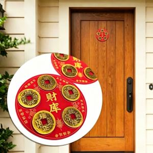 Feng Shui Amulet Stickers Refrigerator Door Magnetic Stickers for Wealth Lucky Charms Sticker for Home & Office