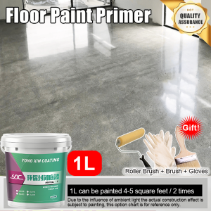 【24 hour shipping】3000ml epoxy sand floor paint epoxy floor paint heavy duty epoxy paint waterproof toilet floor coating painte poxy colour sand exposy paint cement cat lantai simen epoxy flooring coating地坪漆 地平漆 环氧彩砂地坪漆