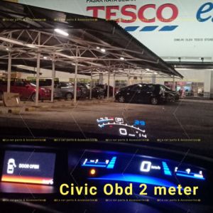 Meter Obd 2 Hud Display OBD2 Led Digital dashboard Windscreen head up Speed Water temp RPM voltage G