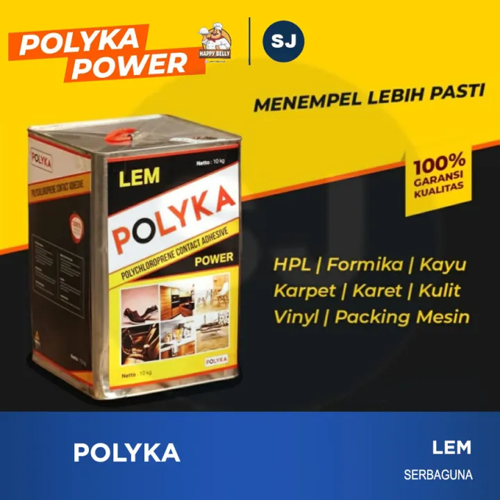 LEM POLYKA POWER 10 KG | Lazada Indonesia