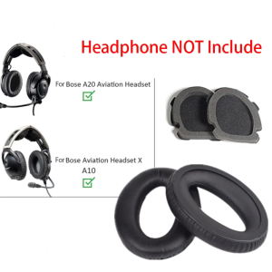 Breathable Earpads Premium Memory Foam Ear Cushions for Aviation Headset X A10 A20 Earphone Earpads