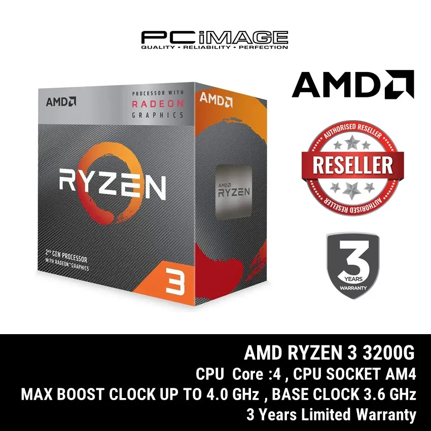 3200g Ryzen Gen Cpu 3200g Amd Ryzen 3rd Gen AMD Ryzen 3200G