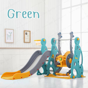 ชุดกิจกรรมเด็ก 3in1 ลายการ์ตูนแมวน้ำ อุปกรณ์ฝึกการทรงตัวและการเคลื่อนไหว เสริมพัฒนาการเด็ก พับเก็บได้ ใช้งานในบ้าน