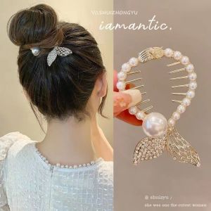 【Fast delivery】Rose tassel hair clips orchid hair grip