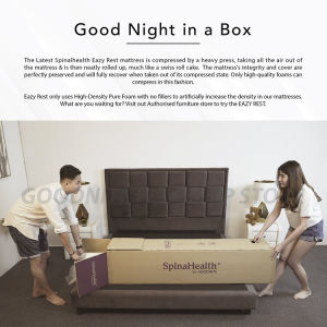 (MATTRESS IN BOX) Goodnite Eazy Rest 9inch Compress Eco Foam Mattress (King/Queen/SuperSingle/Single)