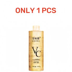 【BUY 1 TAKE 1】500ml Vc Vitamin C Toner Intensive Whitening Toner Essence Remove Acne Pimple Marks Skin Care + Sunscreen Cream Spf 90 High Protection Uv Facial + Niacinamide Essence30ml