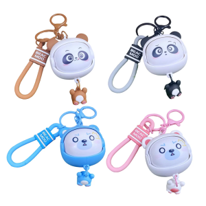 Điện thoại di động có thể thay đổi biểu hiện peking Opera Panda dây đeo an toàn Keychain tập tin đính kèm Nhựa ABS xây dựng quà tặng cho bạn bè