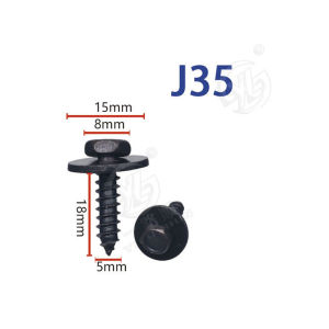 30PCS Auto Fastener ClipBumper Cover Splash Shield Mud Guard Screw Bolt for Toyota Lexus J35/J38