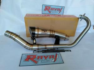 Knalpot R9 H2 Vixion R15 xabre bison scorpion gsx Sonic Tiger Verza CBR150R
