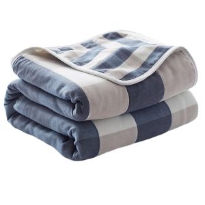6-layer Gauze Towel Quilt Cotton Air-conditioning Blanket Adult Children Baby Blanket Summer Quilt Bedspread