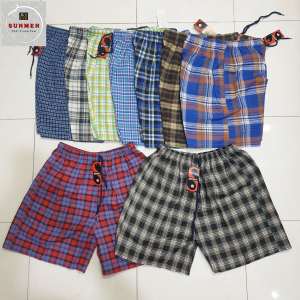 [XẢ KHO]Quần Đùi Nam Kaki Thô Ngắn Kẻ Sọc Caro Có Túi Bên SUNMEN QĐN001phù hợp mặc ở nhàtập thể thaothoáng mát