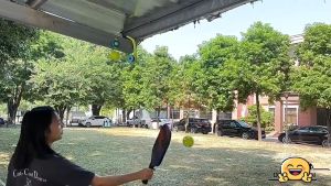 Doorway Pickleball Trainer Adjustable Pickleball Training Tool Single Player Training Game Set