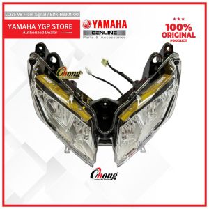Yamaha LC135 Fi V8 Front Signal Lamp/Front Flasher Light Assy/Pilot Position Lamp/Signal Depan BDK-H3301-00 100% Ori HLY