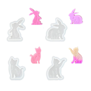 Animal Shaped Mold Gypsum Ornament Mould Home Decoration Molds Handmade for Aromatherapys Enthusiasts