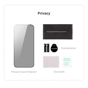 DUX PRIVACY/CLEAR TEMPERED GLASS Screen Protector for iPhone 17 16E 16 15 14 13 12 11 Plus Pro Max Air Mini X XR XS Max