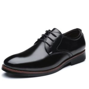 Large Size New Business Mens Leather Shoes Casual Formal Dad Shoes Lace-up Daily Commute Mens Shoes 2 Options Available 2026