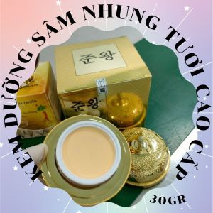[ HOÀN TIỀN 15% ]  Kem sâm Nhung Tươi [ Tặng 1 Chai Serum Kem] COLLAGEN phục hồi dưỡng da sau tái tạo Dưỡng da chuyên sâu cấp ẩm cho da chống lão hoá