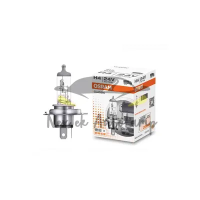 OSRAM Classic H1 H3 H4 H7 H8 H11 HB3 HB4 HIR2 12V 24V 3200K Car Standard Halogen Headlight Bulb (1 Bulb)