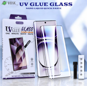 UV Liquid Curved Full Glue Tempered Glass Screen Protector for Redmi note 15 pro plus note 14 pro plus itel s23 plus s25 S26 ultra oppo reno 10 11 pro reno 12 pro reno 8t 5g onhand screen protector sale
