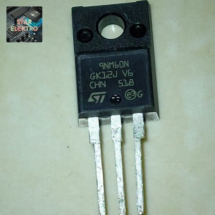 9NM60N STF9NM60N F9NM60N 9N60 ST Mosfet 6.5A 600V To-220f N-Ch FET ...