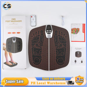 Home Foot Sole Massager EMS Pulse Low-Frequency Electric Massage Foot Mat Foot Acupoint Therapy Device Foot Therapy Machine Acupoint Relaxation Tool Relieves Fatigue and Soreness