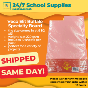 Veco Elit Buffalo Specialty Board 8 1/2 X13 220Gsm 10 Sheets