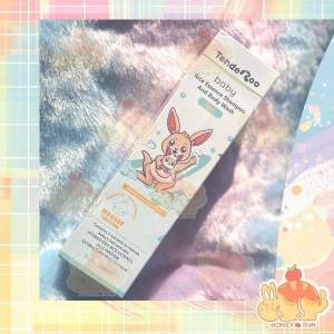 Tenderoo baby Rice Essence Shampoo and Body Wash 2in1 gentle foam cleanser for newborns suitable for daily use