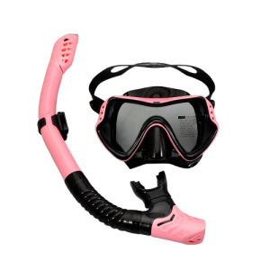 Professional Scuba Snorkeling Sets Diving Goggles Adult Silicone Skirt Anti-Fog Tempered glass Swimming Fishing Pool Equipment Diving Mask