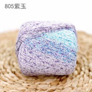 [SG instock] 8-ply ombre gradient pearl lace thread 100% cotton high quality yarn crochet knitting xuefeier #3 雪妃尔3号珍珠蕾丝段染花色