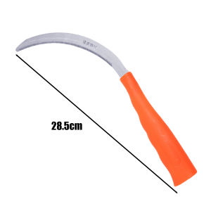 Yespery 2 cái liềm thép không gỉ nông nghiệp công cụ với răng làm cỏ liềm thu hoạch vườn Máy cắt cỏ cho bãi cỏ ﻿