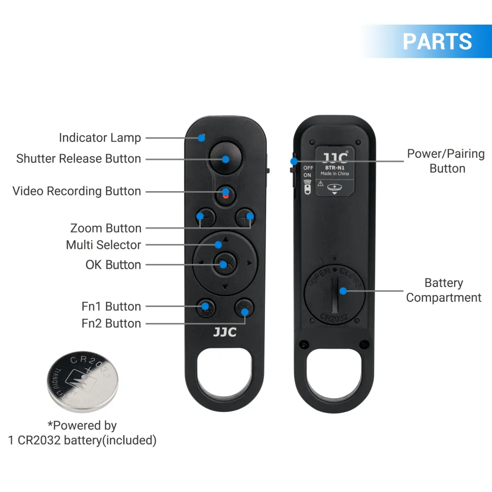 JJC ML-L7 Bluetooth Wireless Remote Control Commander for Nikon Z5