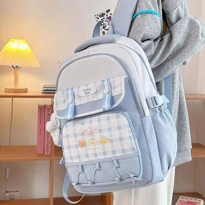 QFDI กระเป๋าสะพายหลังนักเรียนสไตล์น่ารัก ขนาดใหญ่ เหมาะสำหรับการใช้งานประจำวัน